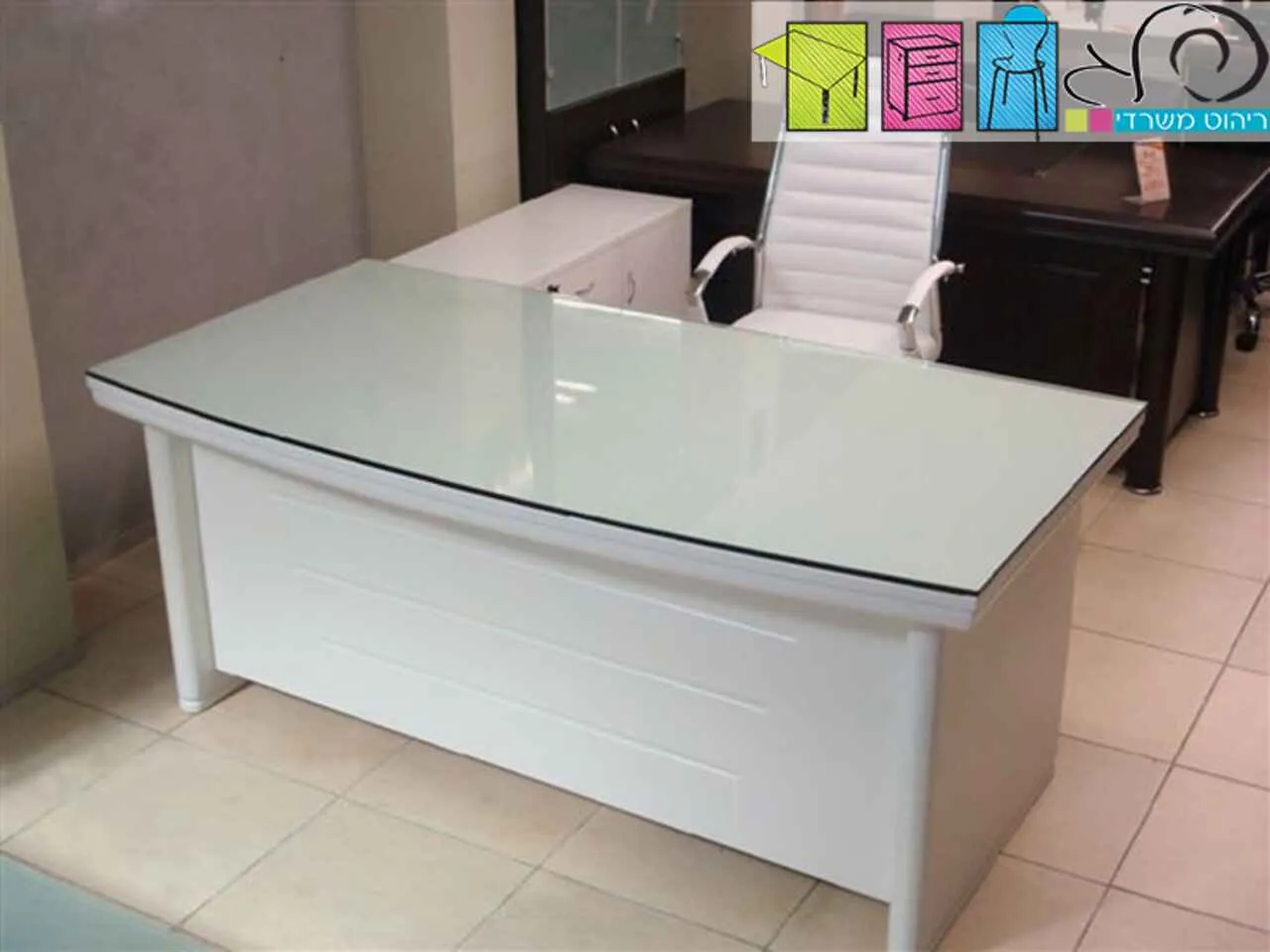 שולחן אפוקסי לבן יבוא
