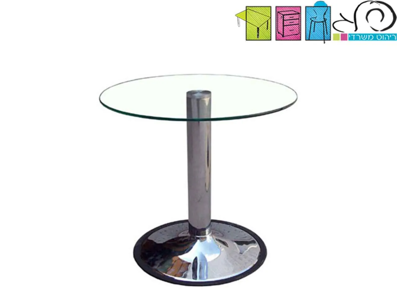 זכוכית עגול