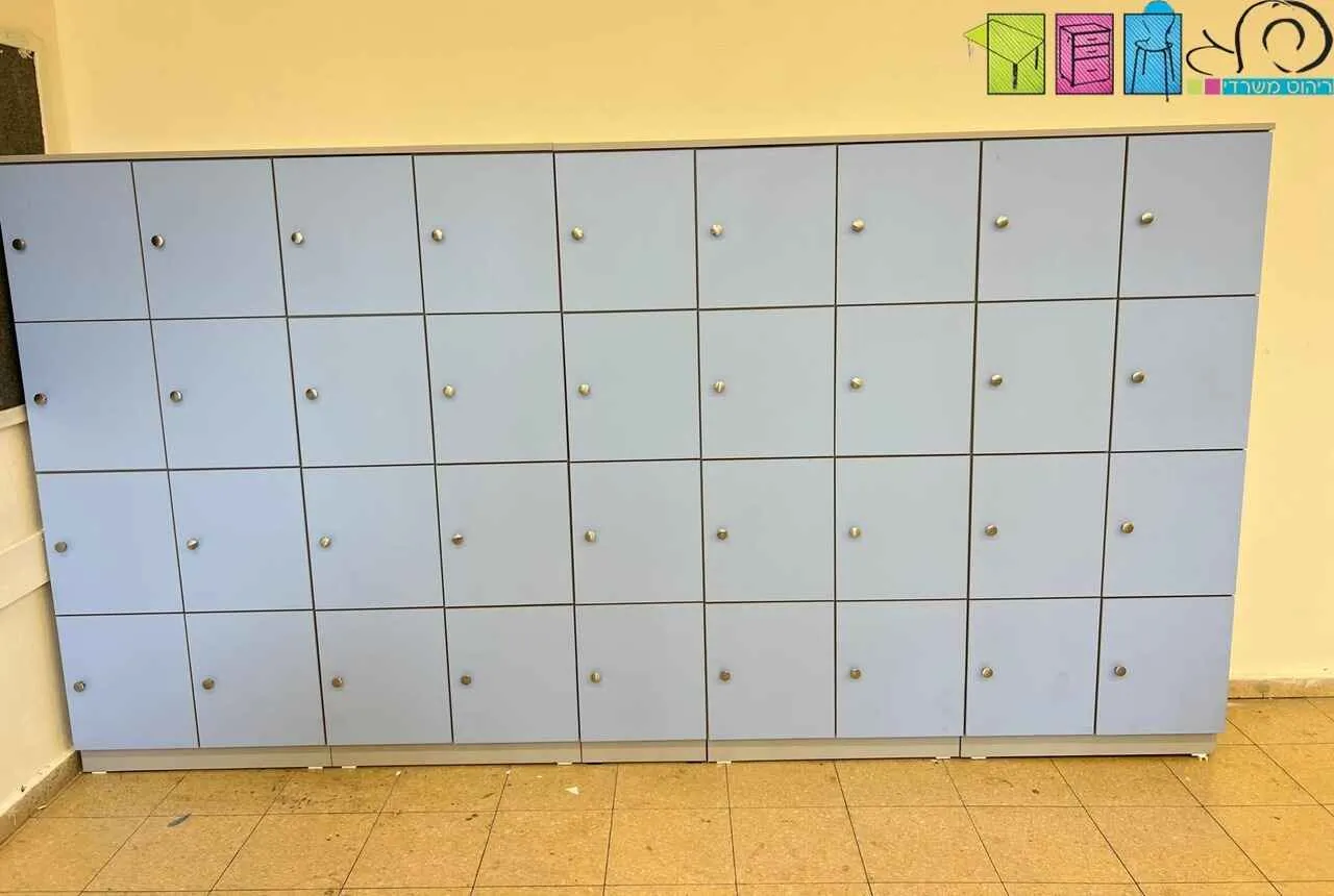 ארון לוקרים בהתאמה אישית לכיתות לימוד